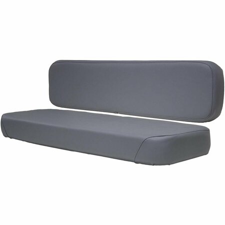 AFTERMARKET AMSS8380 Bench Seat Assembly, Gray Vinyl AMSS8380-ABL